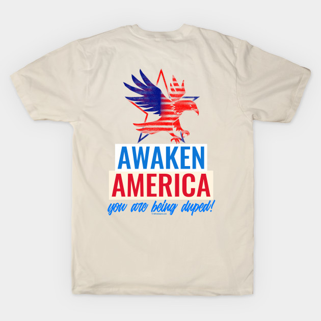 Awaken America Flying Eagle by LeftBrainExpress